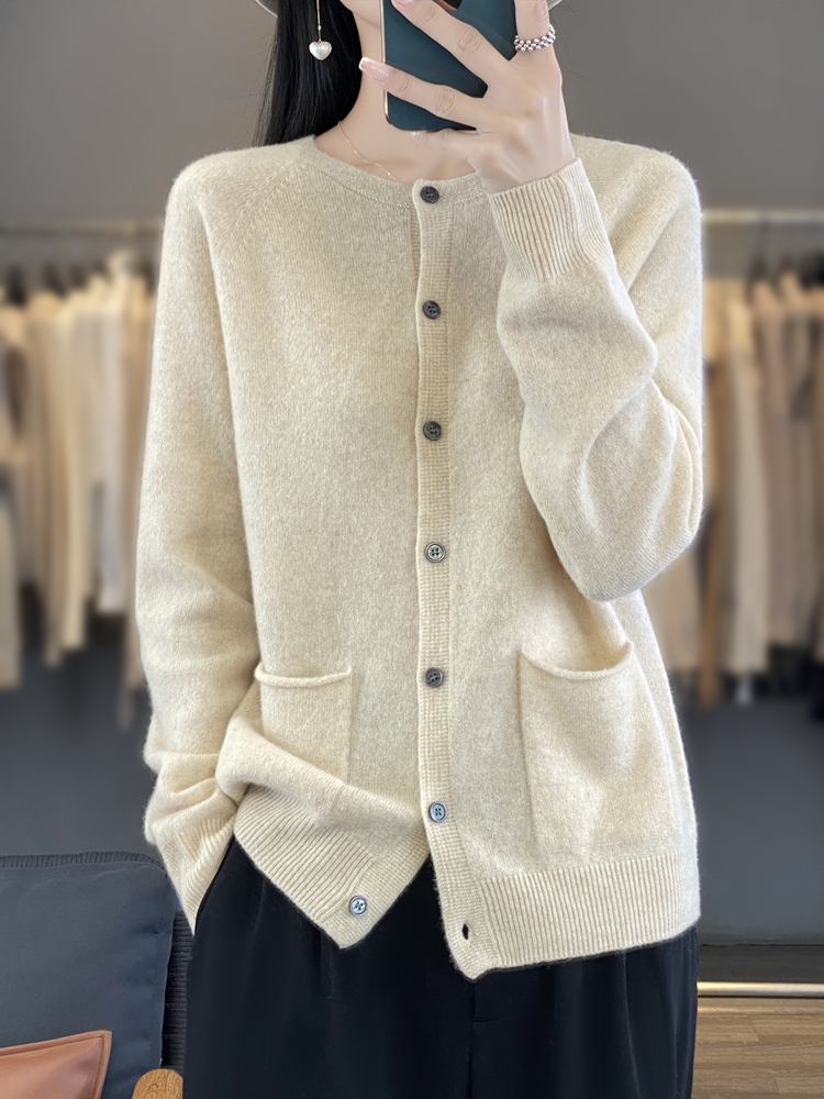Women Fashion Merino Wool Swea - Wool Coat Peacoat ulasan dan harga