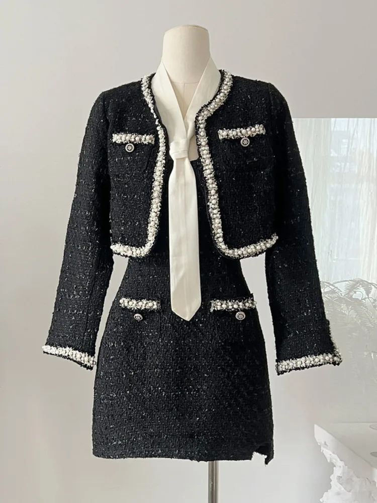Women Short Jacket Coat + Dres - Wool Coat Peacoat ulasan dan harga